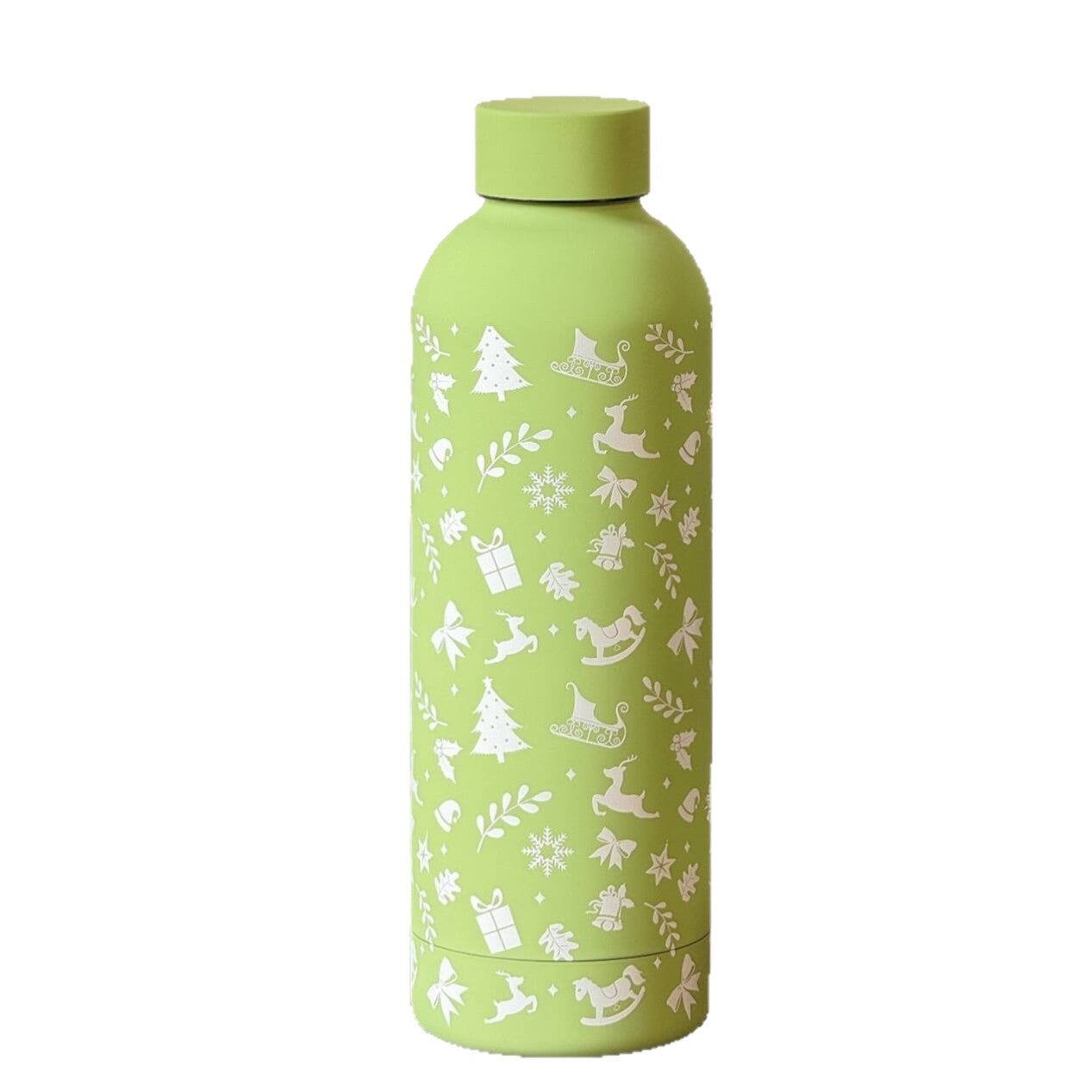 Insulated Stainless Steel Drink Bottle with Hello Kitty Design Ladies Flip-Top Leakproof