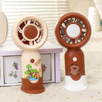 Portable Hand Fan for Women with Powerful Battery Long-Lasting Runtime Ergonomic Design Compact Size