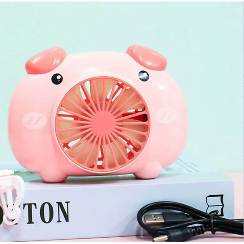 Women's Portable Fan Lightweight Personal Cooling Fan with Creative Flower Design