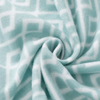 Harrow Women's Patterned Plush Fleece Blanket Soft Cozy Throw for Home