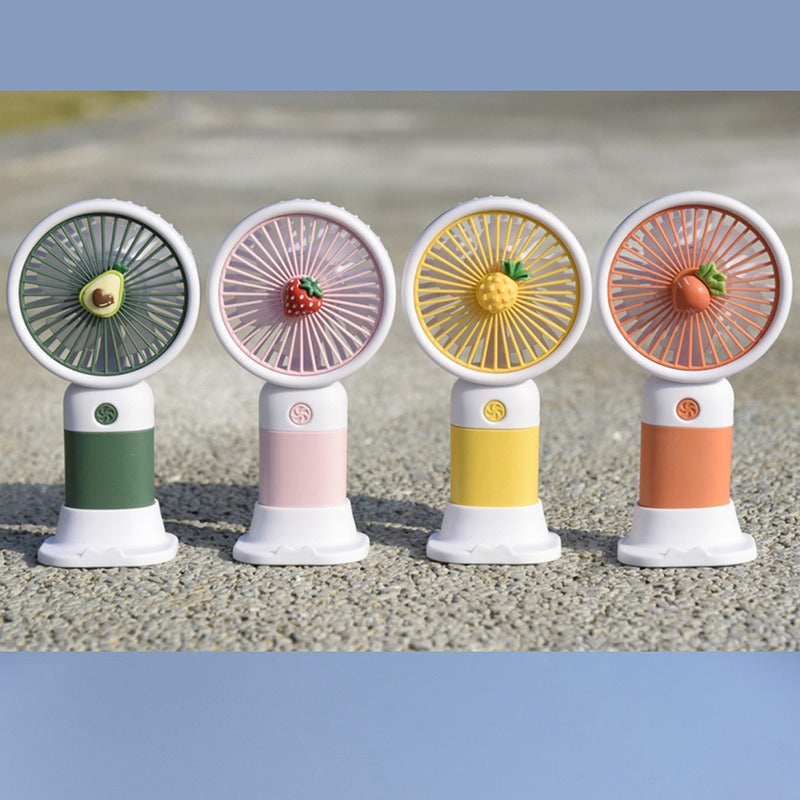 Women’s Portable Mini Fan USB Rechargeable Handheld Compact Personal Cooling Fan