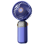 Portable Mini Fan Battery Operated Quiet Cordless Handheld with LED Display Multiple Speeds