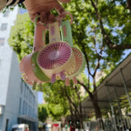 Portable Handheld Fan Lightweight Ergonomic Design Quiet Operation with Lanyard for Outdoor and Office Use