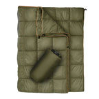 Unisex Portable Wearable Blanket with Compression Design for Outdoor and Home Use