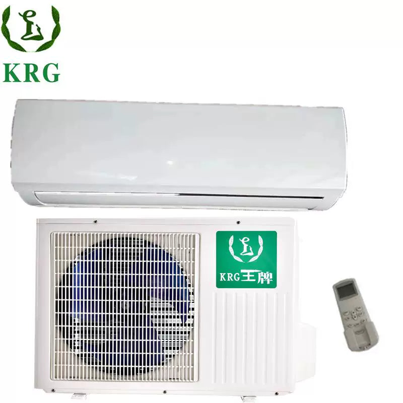 Ductless Wall-Mounted Split System Cooling and Heating with Variable Compressor and Remote Control