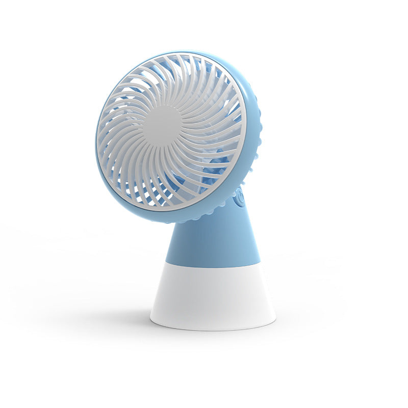 Portable Table Fan with Flexible Tilt Quiet Operation Compact Design