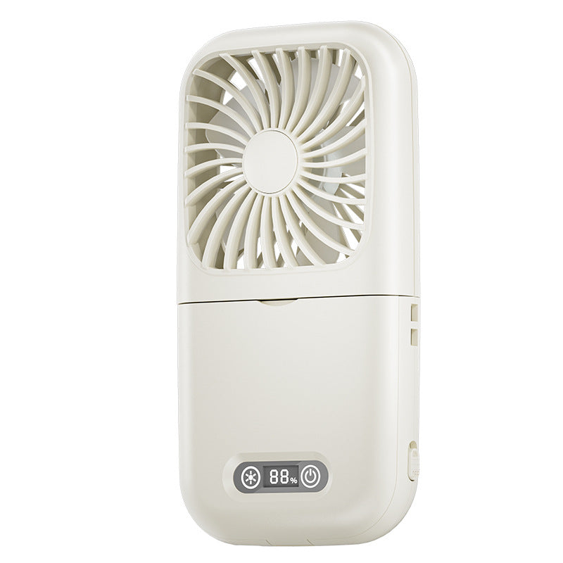 Harrow Portable Handheld Fan Compact Lightweight Adjustable Speed Battery Indicator