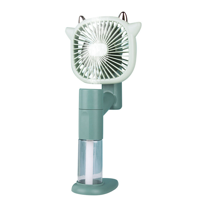 Harrow Mist Spray Fan Handheld Rechargeable Portable Cooling Fan with Adjustable Speeds