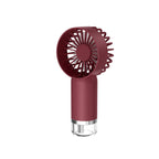 Portable Handheld Fan Battery Operated Compact Lightweight Adjustable Speeds Quiet Operation
