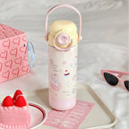 Ladies Insulated Stainless Steel Water Bottle Double Wall Leak-Proof Motiv Design