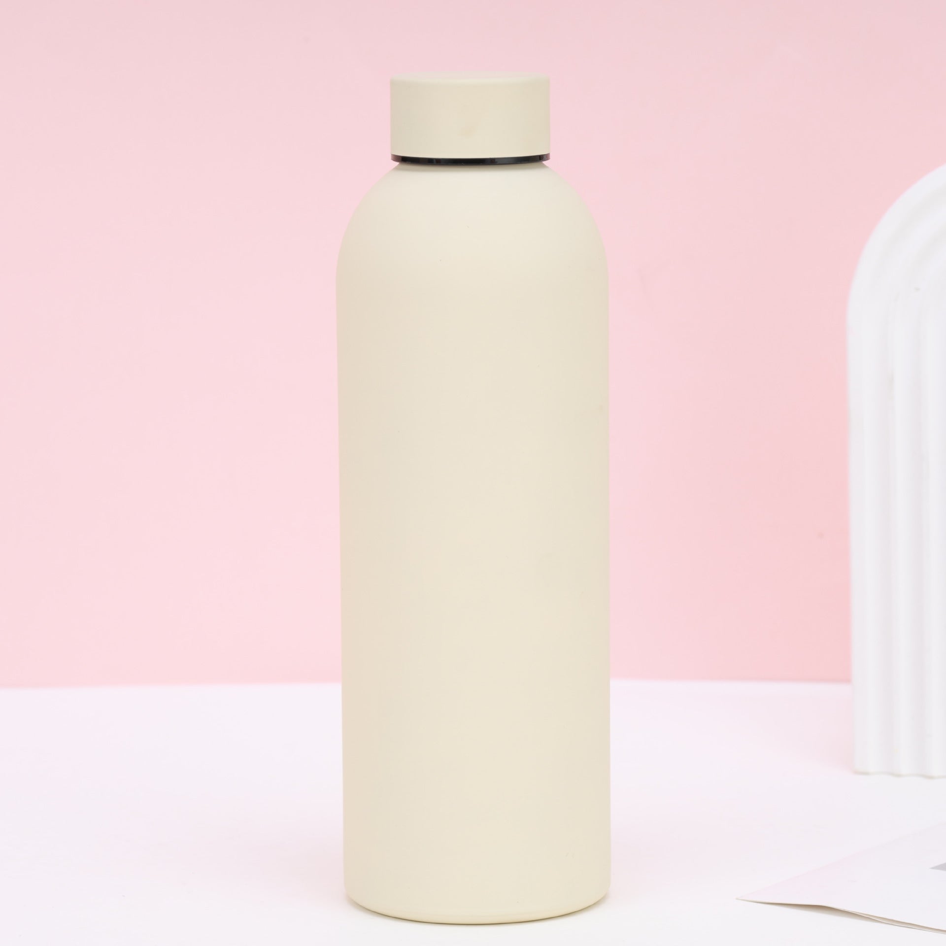 Vacuum Insulated Stainless Steel Water Bottle Leak-Proof Soft-Touch Surface