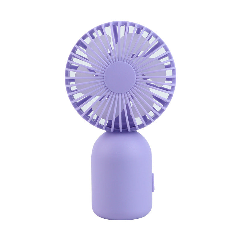 Portable Rechargeable Handheld Fan Lightweight Adjustable Speed Personal Cooling