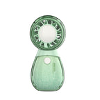 Mini Portable Handheld Cooling Fan Rechargeable Battery Quiet Operation Compact Design