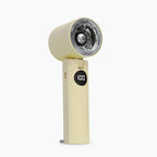 Portable High-Speed Hand Fan with Digital Speed Display USB Rechargeable