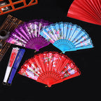 Handmade Elegant Floral Lace Fan Lightweight Portable Women’s Accessory