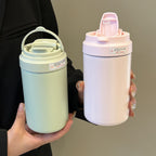 Women’s Insulated Mug BPA-Free Plastic Spill-Proof Leak-Resistant with Carry Handle