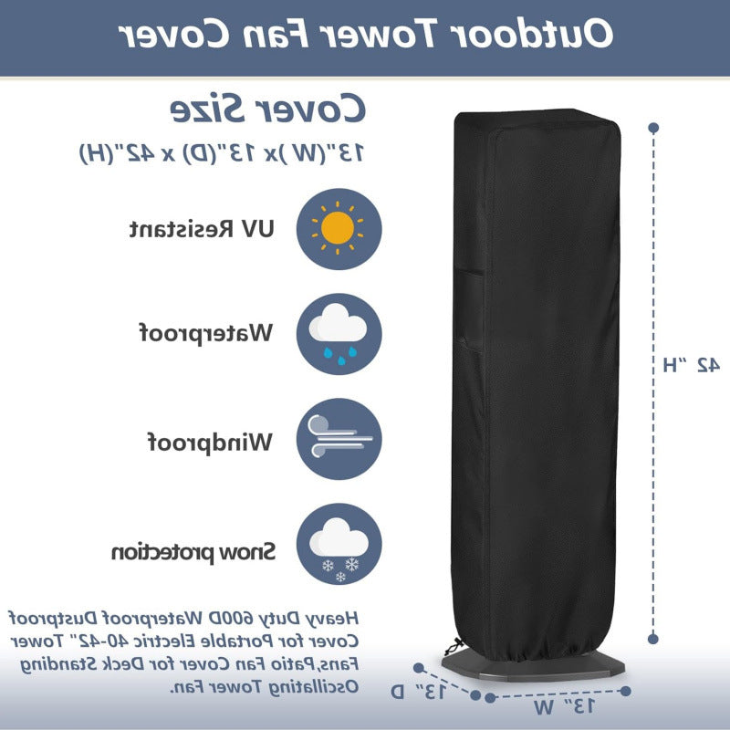 Harrow Tower Fan with Remote Control and Hygrostat Function Slim Design