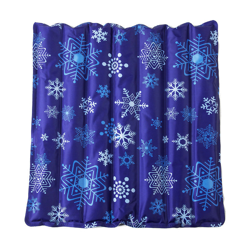 Bowlift Ladies Cooling Mat with Snowflake Structure Portable Breathable Cooling Pad