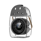 Portable Mini Fan Compact Lightweight Quiet Operation Digital Display Rechargeable Battery