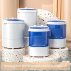 Mini Washing Machine Compact Semi-Automatic 1-4.5kg Capacity Unisex