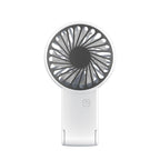 Compact Handheld Cooling Fan Portable USB Rechargeable Adjustable Airflow