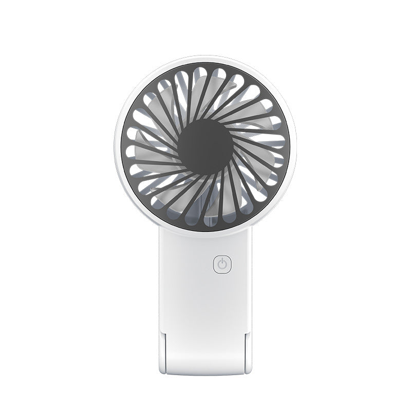 Compact Handheld Cooling Fan Portable USB Rechargeable Adjustable Airflow