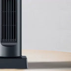 Oscillating Tower Fan Slim Design Whisper-Quiet DC Motor Adjustable Louvers Unisex One Size