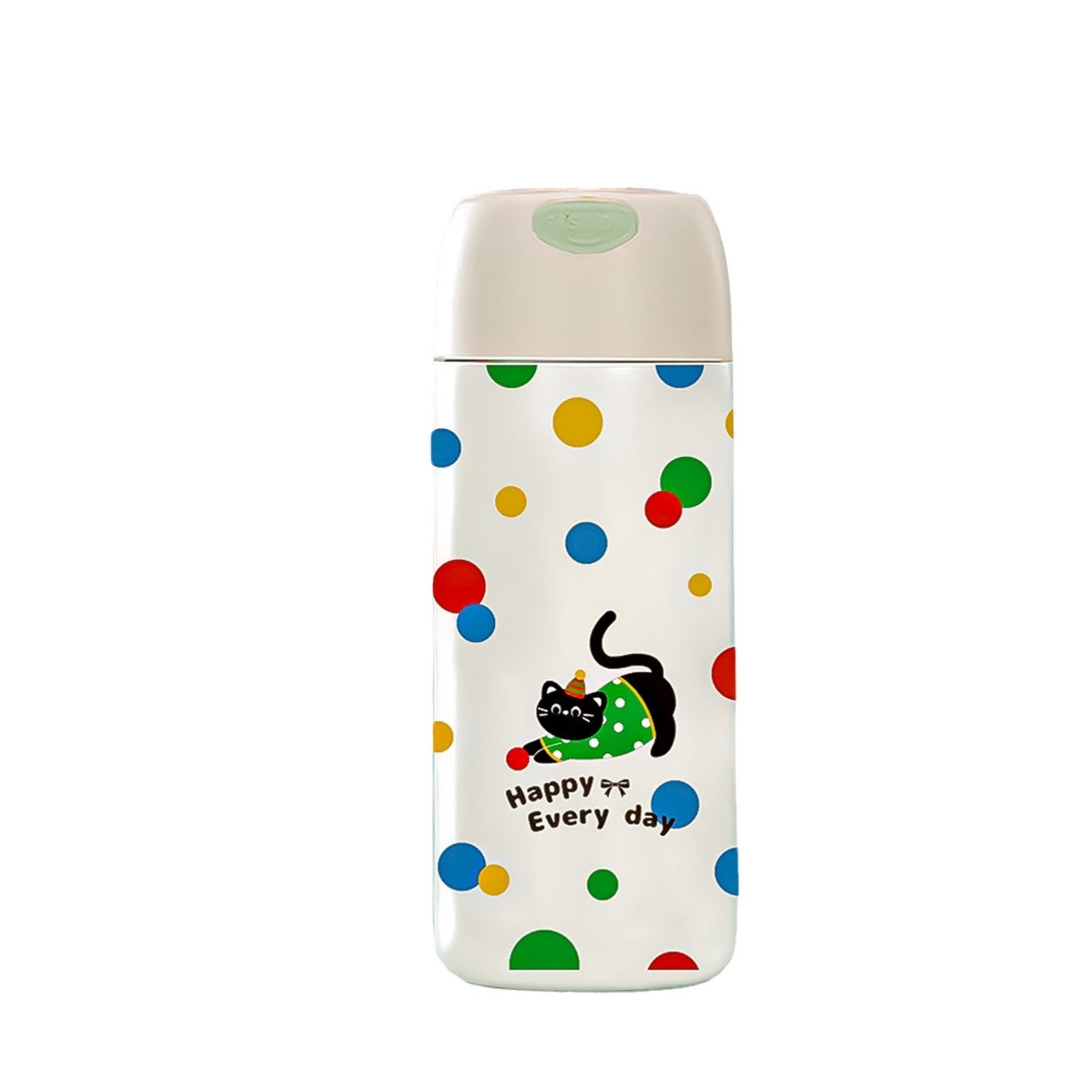 Women Insulated Water Bottle Leak-Proof Playful Animal Design Hot Cold Thermos