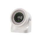 Portable Fan Battery Operated Cordless with Adjustable Speed and Digital Display