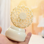 Portable USB Fan with Multiple Speeds Compact Quiet Operation Lightweight Personal Cooling Fan
