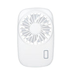 Harrow Compact Battery-Operated Personal Fan Portable Lightweight Quiet Operation