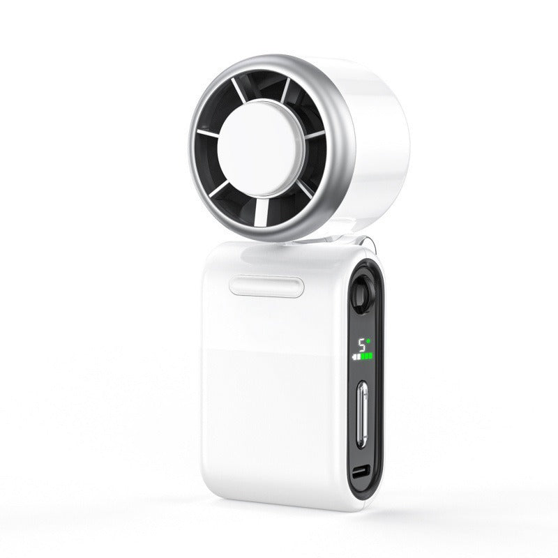 Portable Mini Fan Battery-Powered Compact Personal Cooling Fan with Multiple Speeds for Travel and Office Use