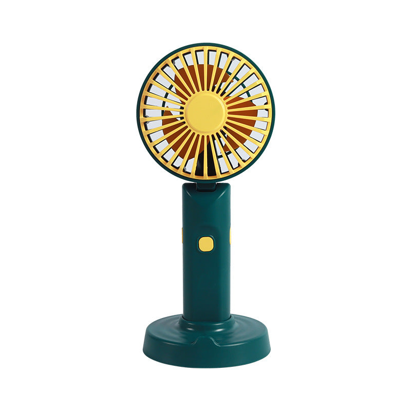 Portable Mini Fan with Flexible Tilt USB Rechargeable Compact Travel Fan