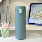 Women’s Insulated Water Bottle Double Wall Leak-Proof Cap Floral Design BPA-Free