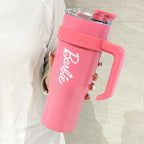 Women’s Insulated Drinking Cup BPA-Free Reusable Travel Mug with Handle and Lid