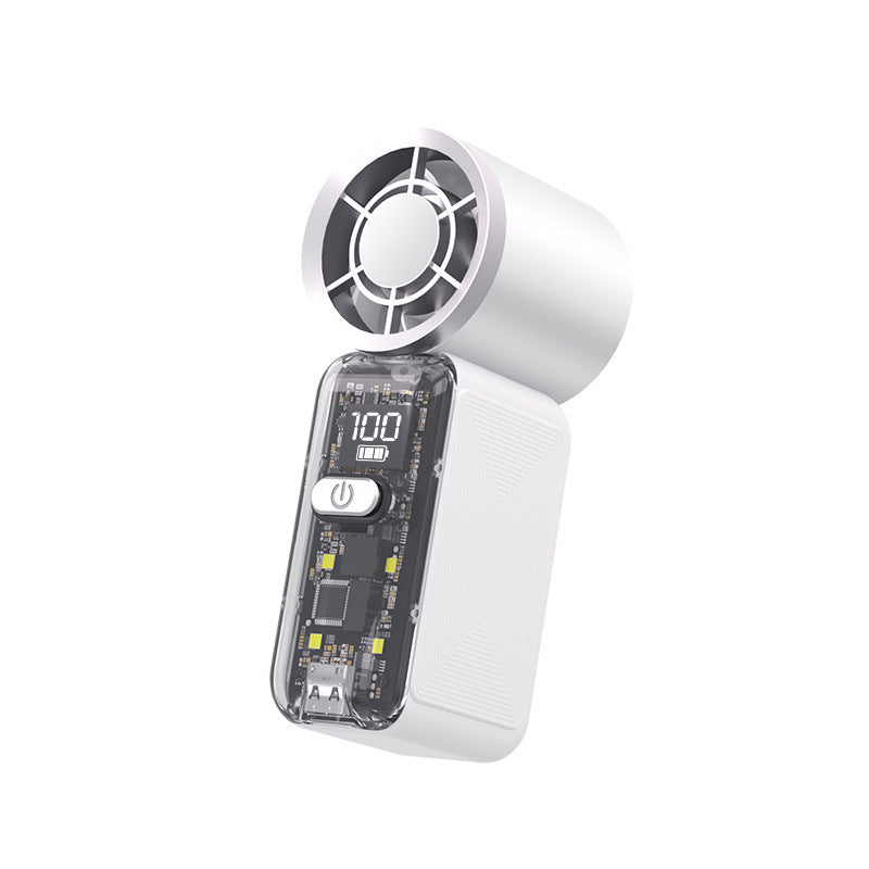 Portable High-Speed Mini Fan USB Rechargeable Compact Quiet Personal Cooling Fan