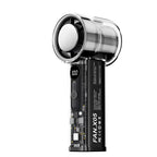 Portable Handheld Fan Compact Size With LED Display and Adjustable Speeds Battery Operated
