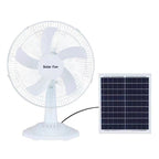Harrow Solar-Powered Floor Fan Unisex Adjustable Height Quiet Operation Eco-Friendly