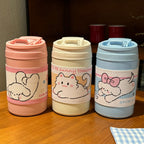 Women's Insulated Travel Cup Spill-Proof Lid Ergonomic Design BPA-Free