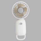 Portable Handheld Rechargeable Cooling Fan Compact Lightweight with Multiple Speed Settings
