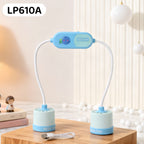 Rechargeable Portable Neck Fan Unisex Hands-Free Flexible Goosenecks Quiet Motor