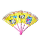 Ladies Handheld Fan Colored Compact Lightweight Cute Design