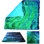 Women's Sparkling Sequin Poncho Soft Lined Versatile Evening Wear