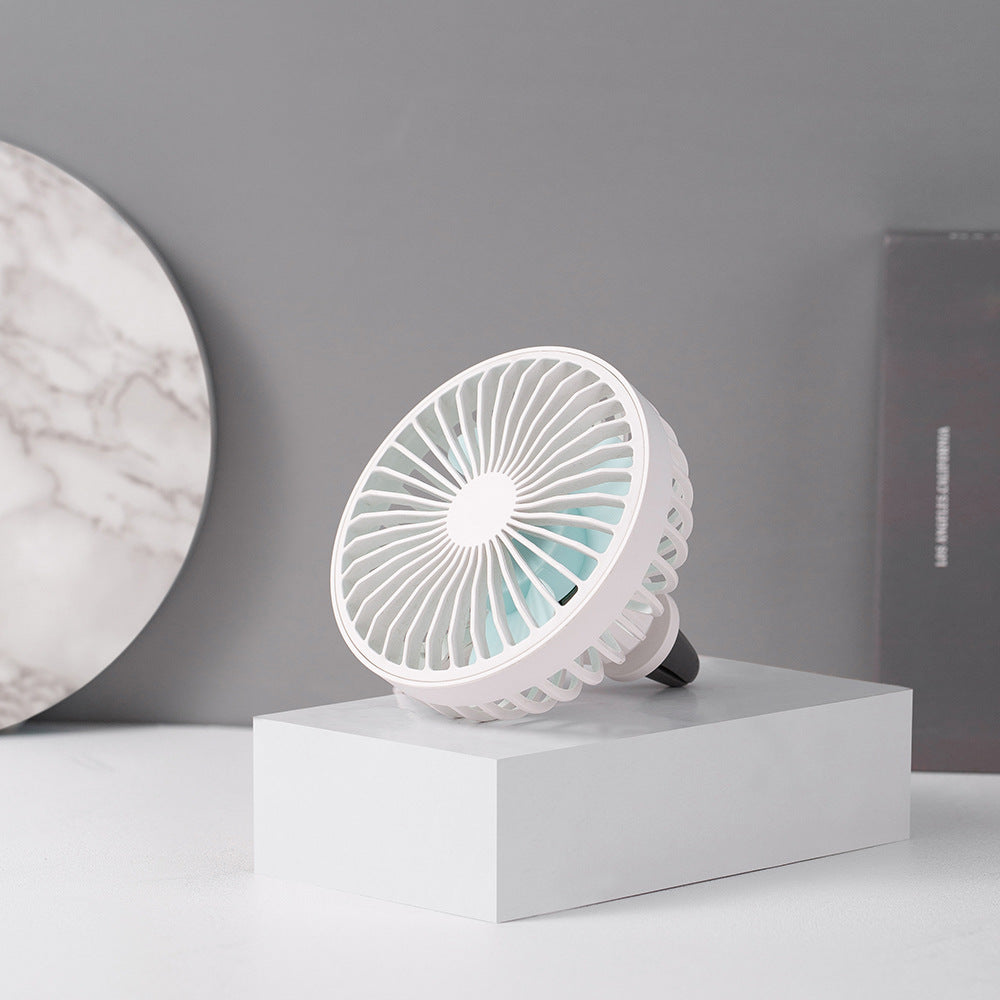 Harrow Portable Battery Operated Desk Fan Rechargeable Compact Lightweight Adjustable Speed