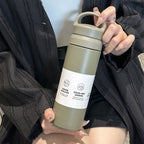 Women Insulated Stainless Steel Mug 350ml with Ergonomic Handle Thermal Travel Cup