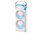 Harrow Portable Cooling Fan with LED Lighting 3 Speed Levels Lightweight and Energy Efficient