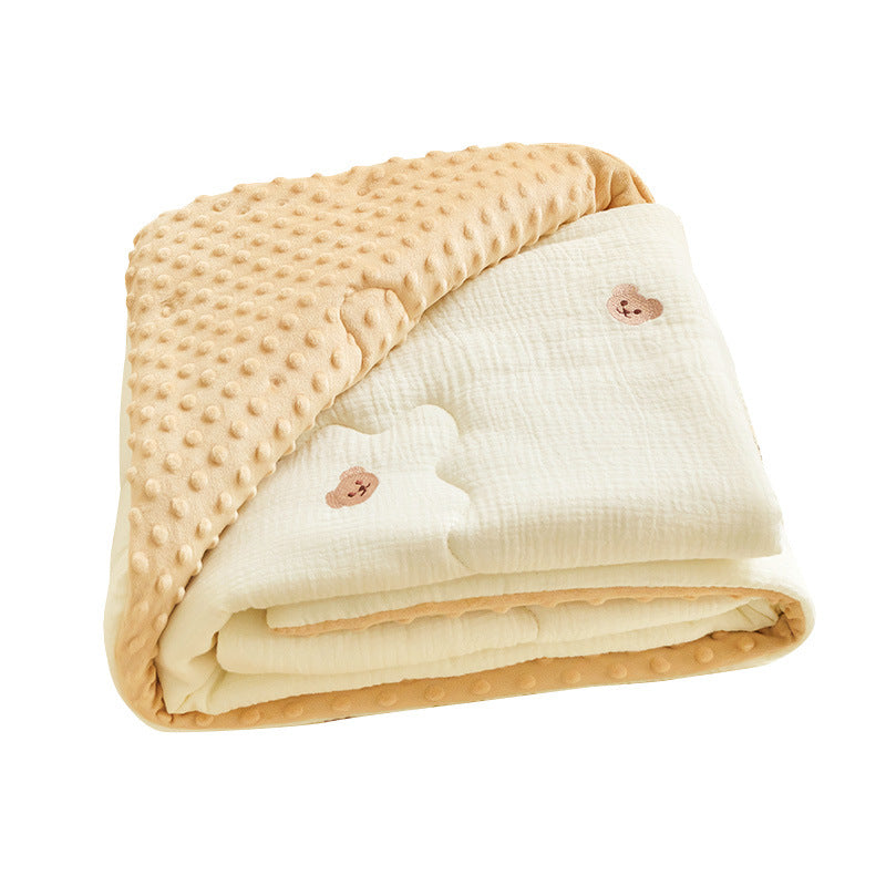 Bowlift Plush Cuddle Blanket for Kids Soft Hypoallergenic Animal Design Cozy Throw