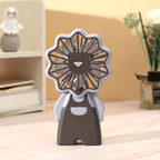Portable Mini Fan Creative Figure Design Lightweight Handheld Personal Fan