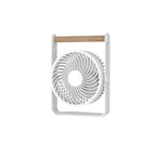 Rechargeable Compact Desk Fan Portable Quiet Adjustable Speed Personal Cooler