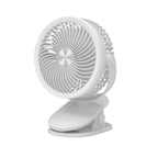 Portable Clip Fan with Adjustable Head Quiet Operation Compact Design